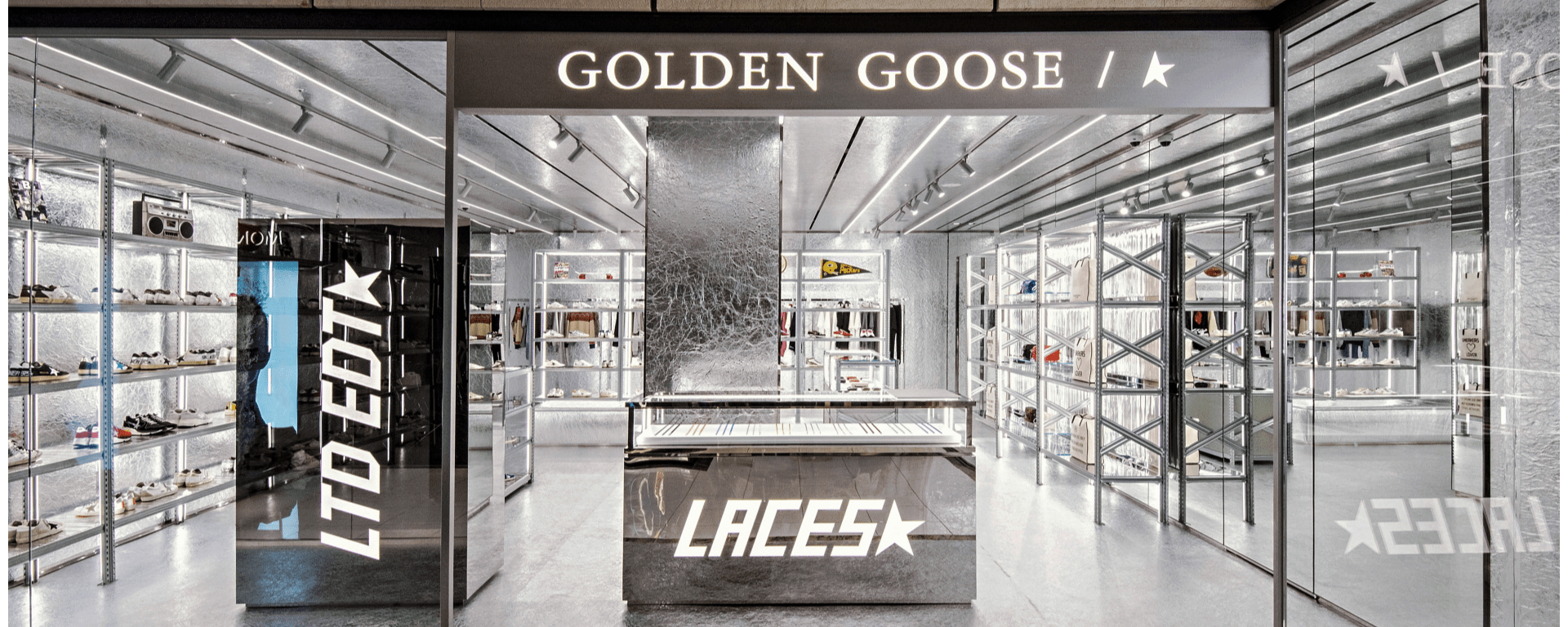 Golden goose hotsell outlet store